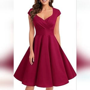 Bbonlinedress Dress; Large; Burgundy